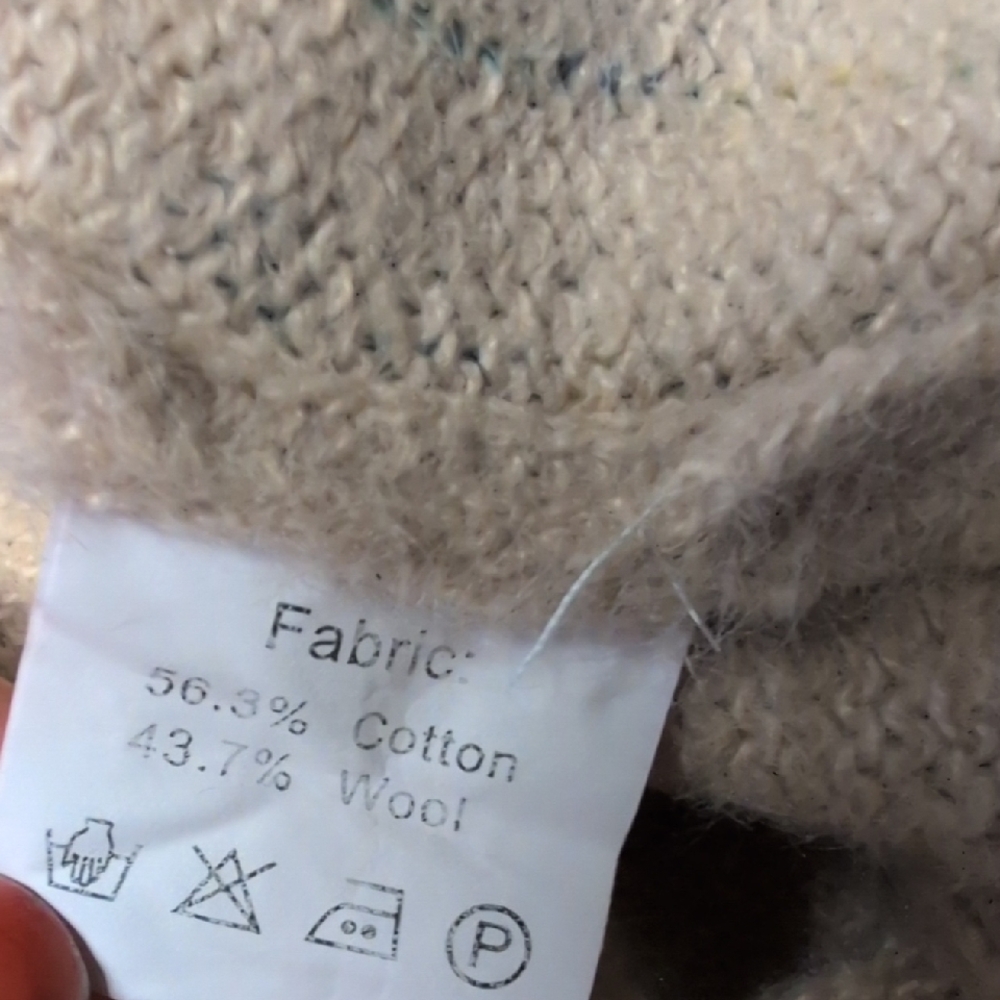 Floral Patchwork Cardigan Sweater - image 7